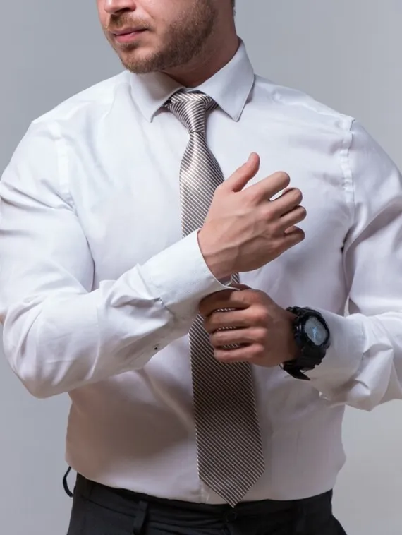 Галстук в подарочном мешочке + открытка &quot;Ты мой герой&quot;