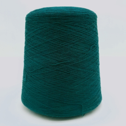 Пряжа Folco 2/25  (50% мериносовая шерсть 50% п/а) 1250 м/100 гр сочная зелень