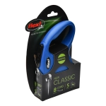 Рулетка Флекси Нью Классик М трос 8 м до 12кг Синий