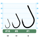 Крючки Owner Iseama with Eye 50188 №6