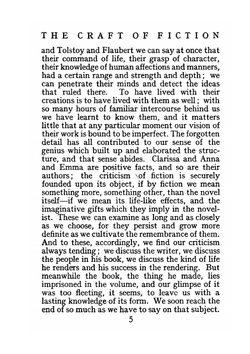 The Craft of Fiction | Percy Lubbock