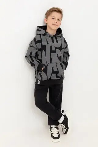 брюки  для мальчика  КР 400760/черный к524