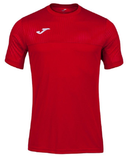 Мужская теннисная футболка Joma Montreal Short Sleeve T-Shirt M - красный