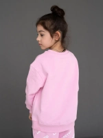 Свитшот для девочки, розовый