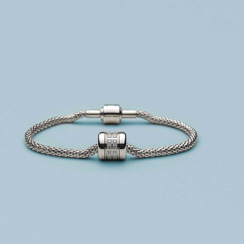 Шарм Bering Arctic Symphony Love-2 серебро