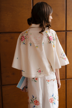 Топ с розочками