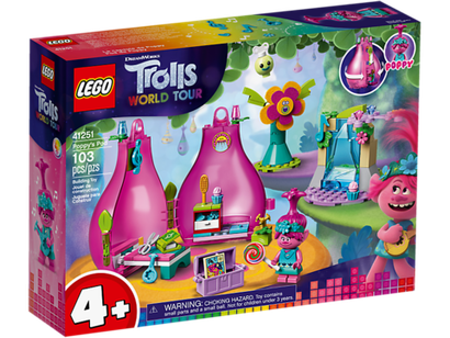 LEGO Trolls: Домик-бутон Розочки 41251