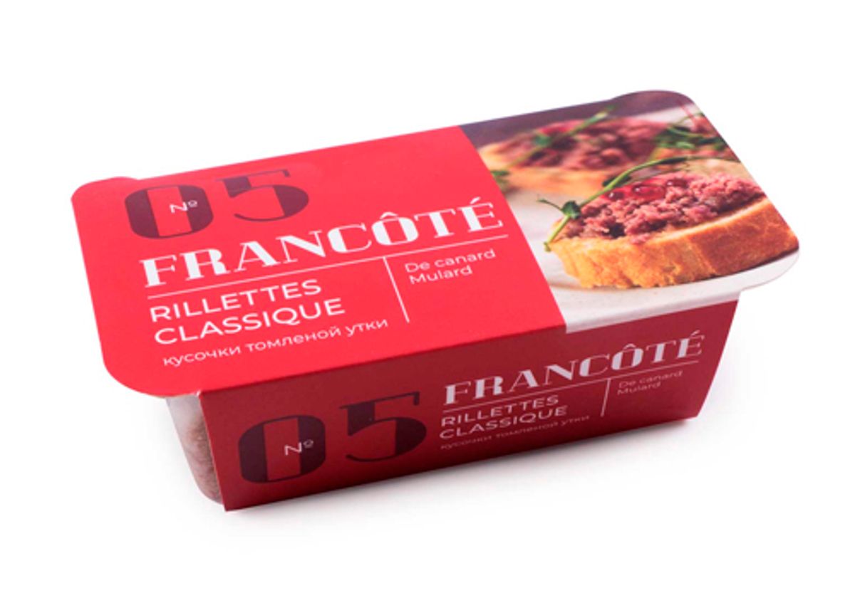 Рийет утиный FRANCOTE, 160г