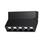 358323 OVER NT19 380 черный Светильник накладной IP33 LED 4000К 13W 110-265V EOS