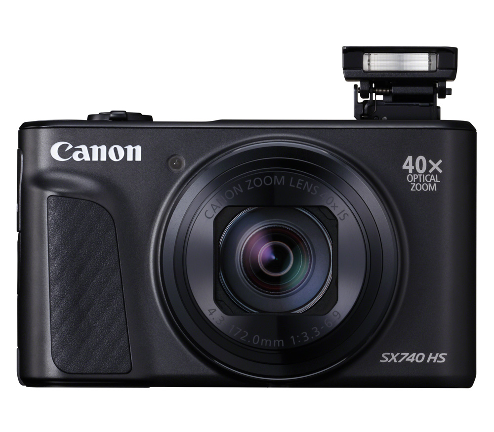 Компактный фотоаппарат Canon PowerShot SX740 HS, черный