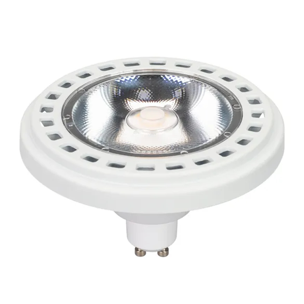 Лампа AR111-UNIT-GU10-15W-DIM Day4000 (WH, 24 deg, 230V) (Arlight, Металл) 025628