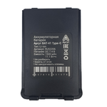 Аккумуляторная батарея Аргут А-41 с USB Type-C