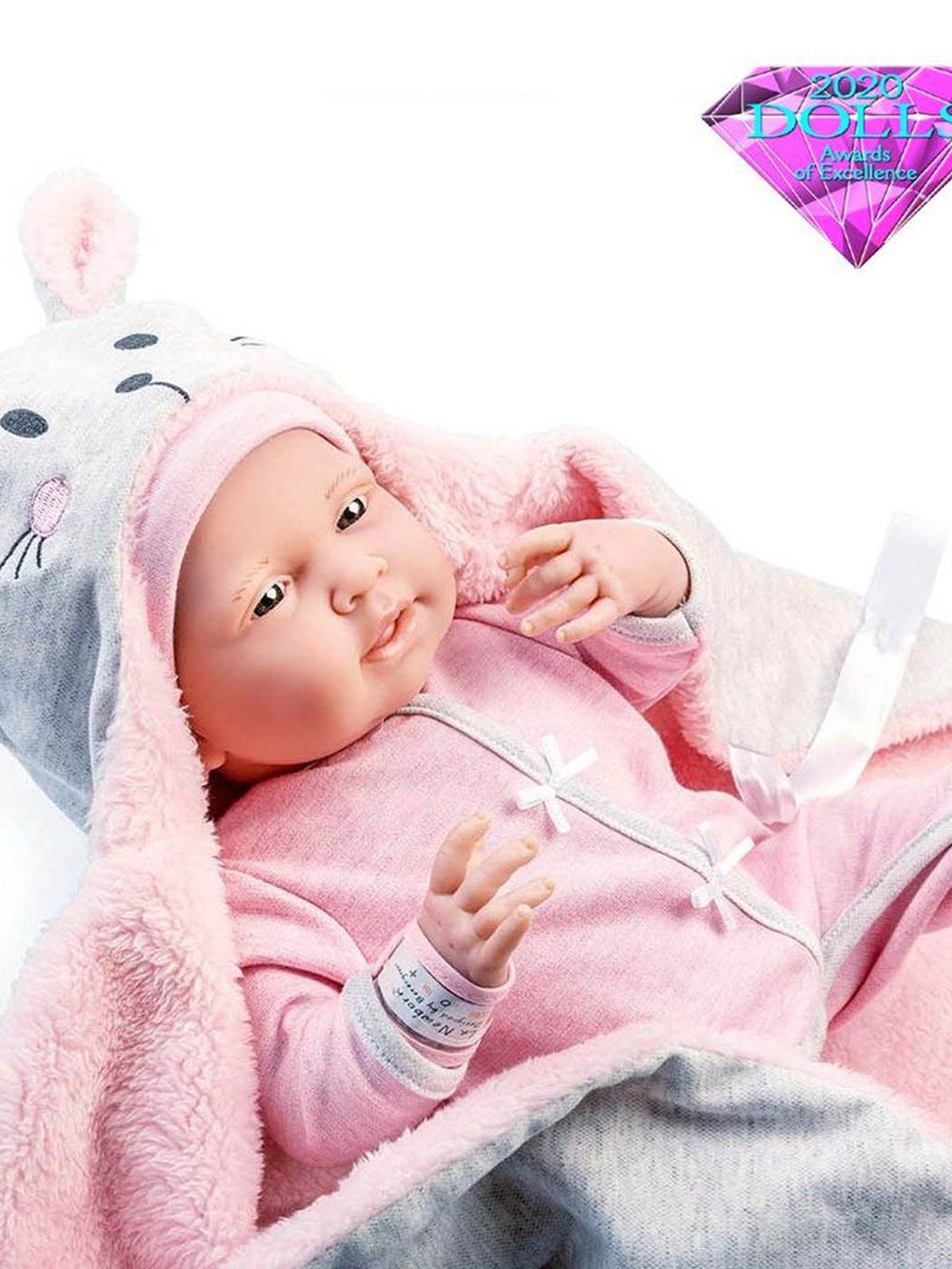 Кукла BERENGUER мягконабивная 39см Newborn (18789)