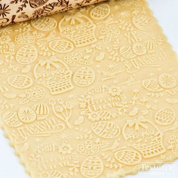 Скалка с узором Пасха