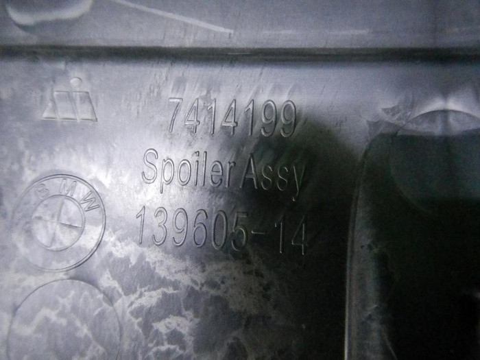 Спойлер крышки багажника BMW X3 G01 (2017-н.в.)