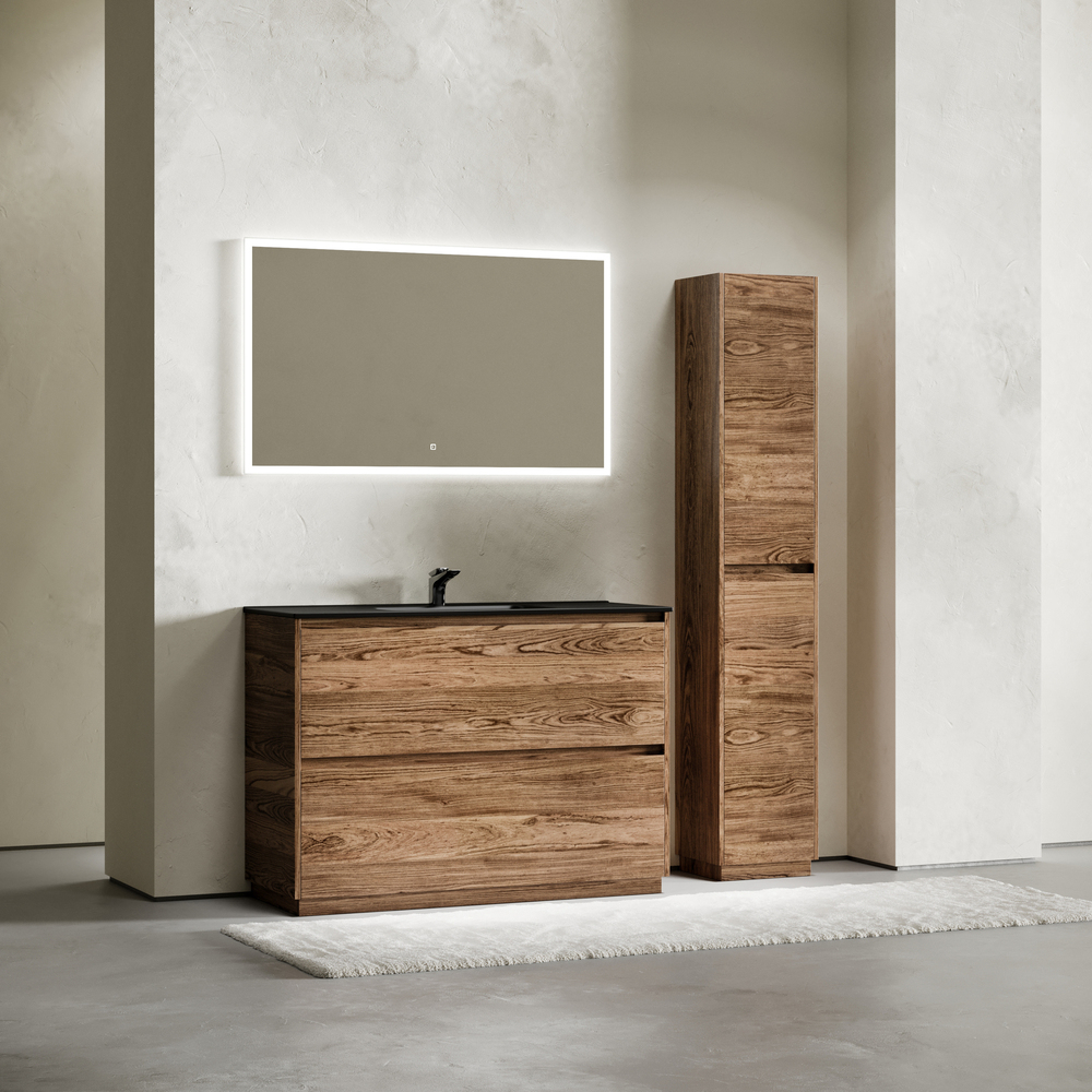 Тумба напольная под раковину Sancos Libra Floor, дуб чарльстон 1190х450х840 мм