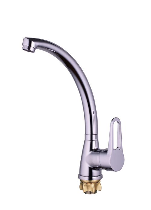 Смеситель ZEGOR для кухни, гайка кар.35мм SOP4-B045