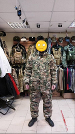 Костюм зимний флисовый Горка мультикам Rip-Stop