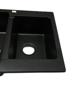 МОЙКА QR21 (ПРЯМОУГОЛЬНАЯ, ЧЕРНЫЙ (АНТРАЦИТ), 70-79)