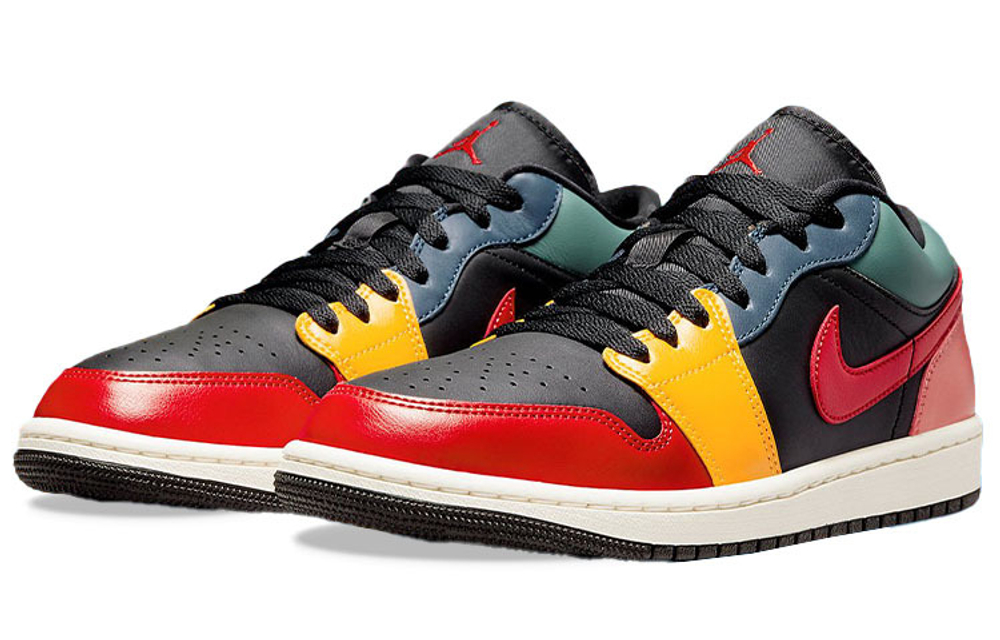 Кроссовки Jordan Air Jordan 1 Low "Black Multi" (Женская размерная сетка)