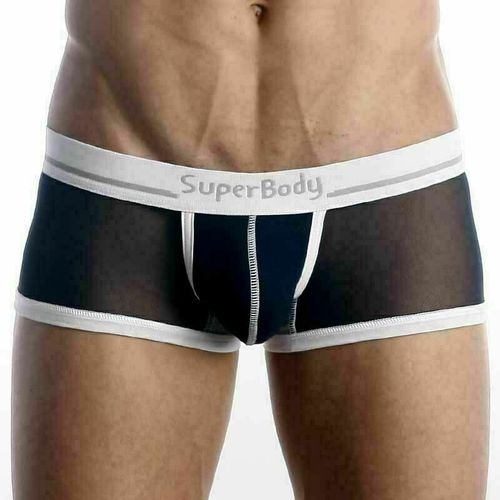 Мужские трусы хипсы темно-синие Superbody