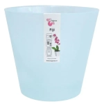 Горшок для цветов Фиджи Орхид D 160 мм,6 л голубой перламутр