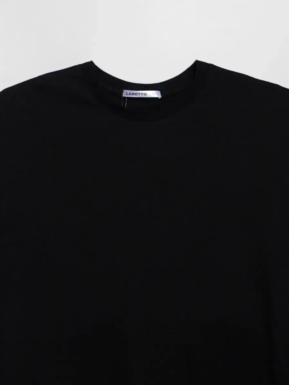 Черная мужская летняя повседневная однотонная хлопок