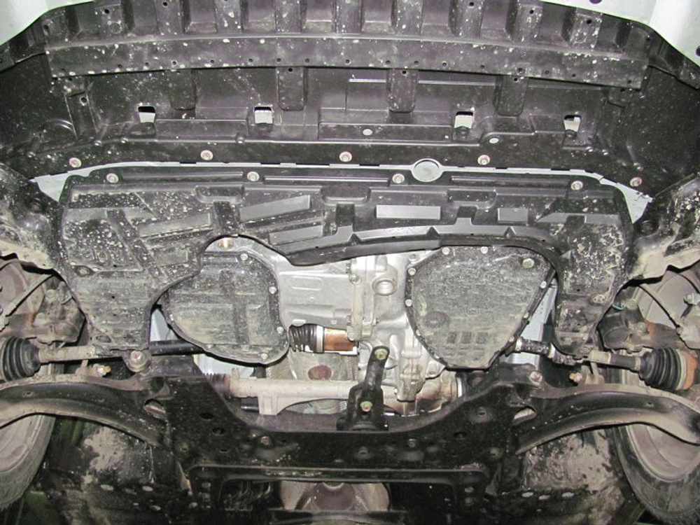Защита картера и КПП Sheriff для Nissan Sentra VII (B17) 2014-2019 арт.15.2802