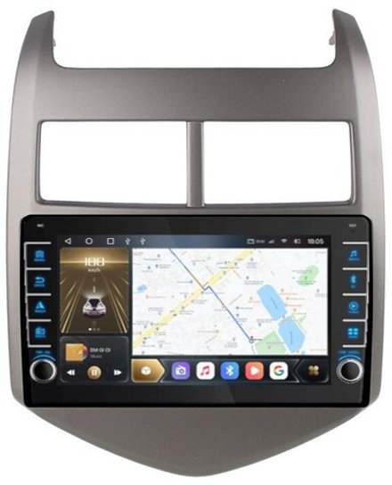 Магнитола для Chevrolet Aveo 2012-2015 - Carmedia OL-9226 (крутилки) QLed, Android 10, ТОП процессор, CarPlay, SIM-слот