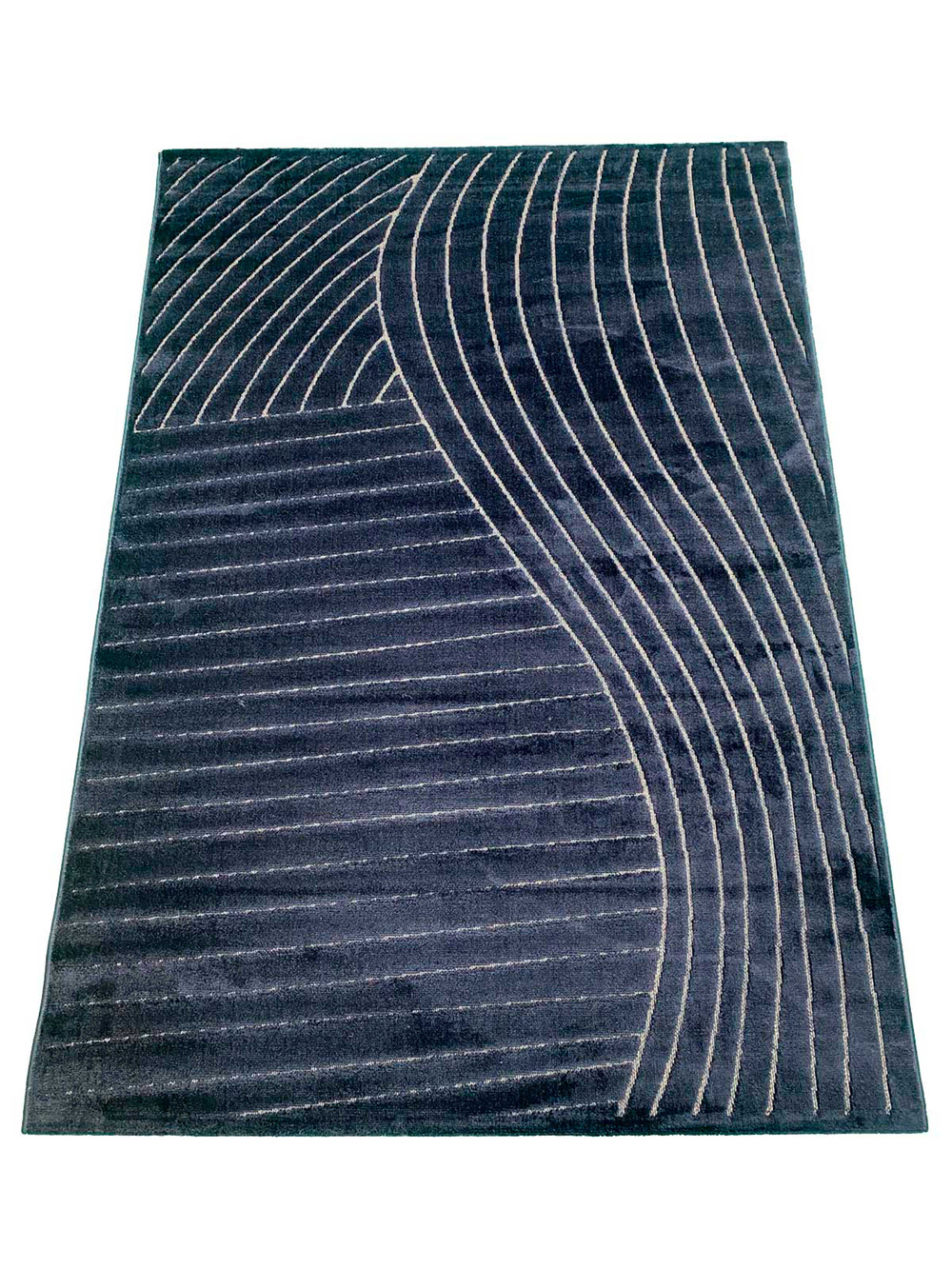 Ковер Soft J762A Navy/Navy Прямоугольник
