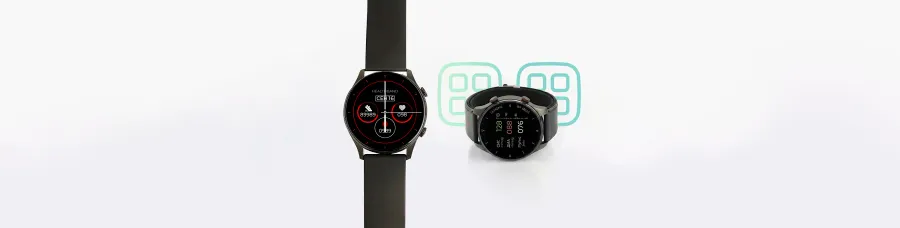 Пункты меню часов HEALTHBAND Pro №80M