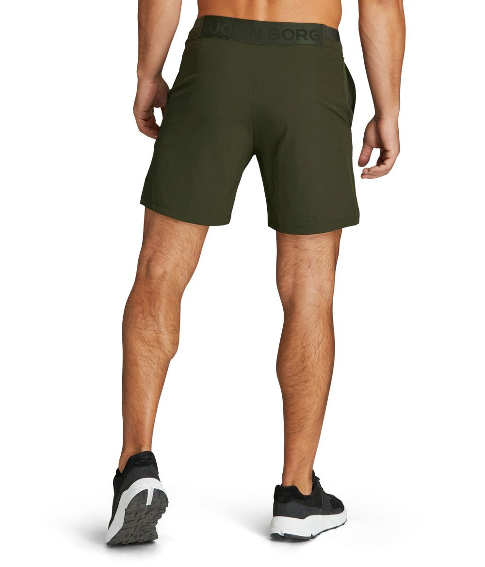 Мужские теннисные шорты Björn Borg 4-Way Stretch Shorts M - зеленый