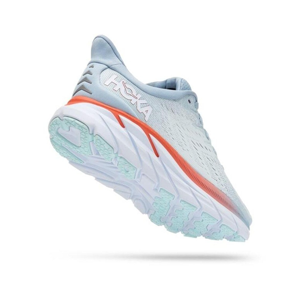 Кроссовки женские HOKA W CLIFTON 8 WIDE Blue Fog / Plein Air