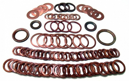 200-1000001 Ремкомплект уплотняющих деталей двигателя 236, 238 (медь)