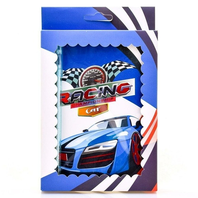 Блокнот "Машины" 17,5*12см, 48л. на гребне в под. уп.+ гелевая ручка (Basir)