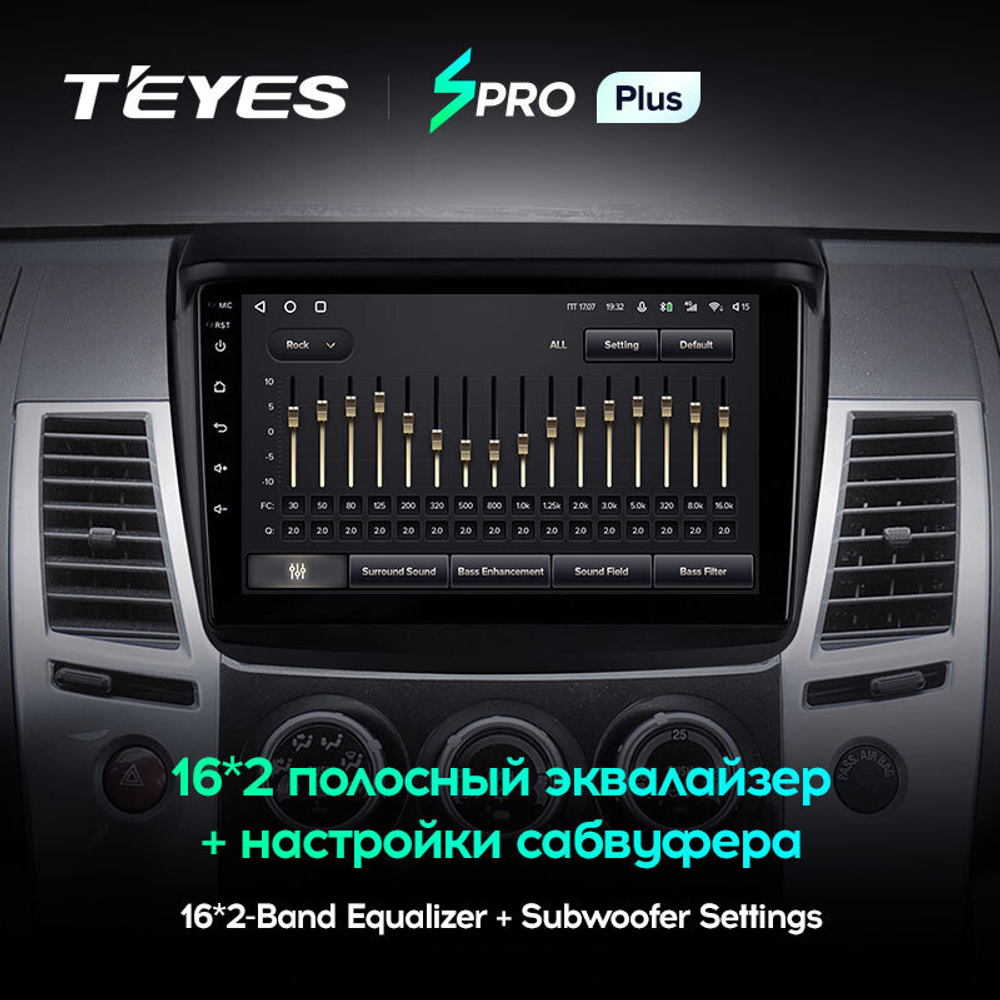 Teyes SPRO Plus 9" для Mitsubishi Pajero Sport 2008-2016