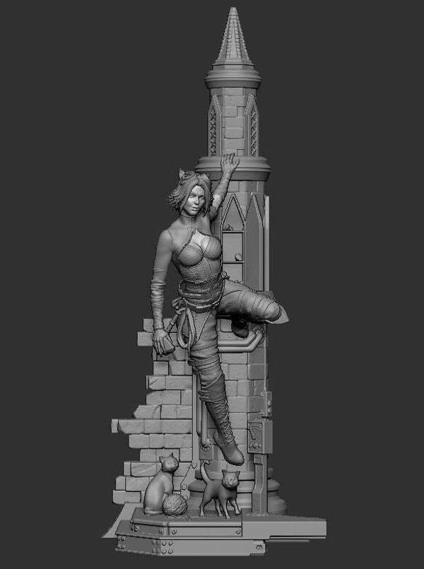 Фигурка Женщина кошка Catwoman Selina Kyle