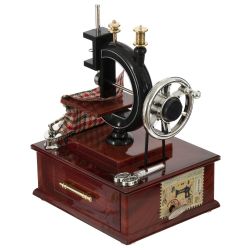 GAEM Изделие декоративное "Швейная машинка" (музык.), L14,5 W12 H19,5 см