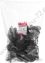 ЗУБР 10 x 110 мм, дюбель для изоляционных материалов, пластиковый стержень, 100 шт (4-301505-10-110)