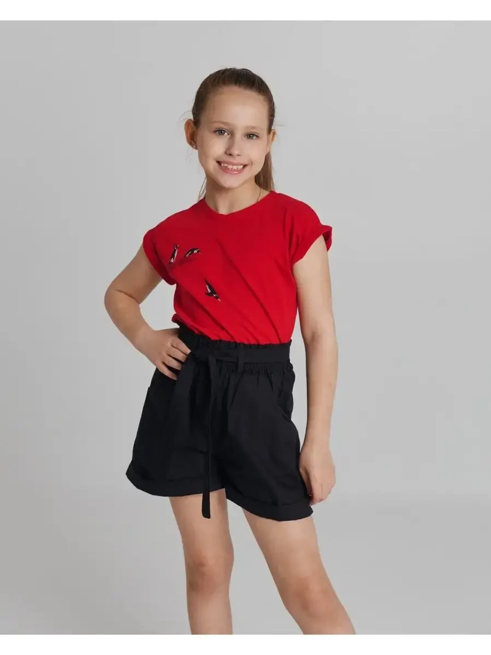 Футболка для девочки хлопковая