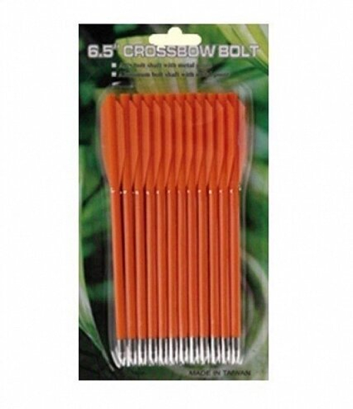Дротики Man Kung для арбалета-пистолета, оранж., пластик, 6,5" (16,5 см) (12 шт.)