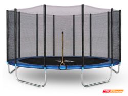 Батут StartLine Fitness 16 футов (488см) с внешней сеткой