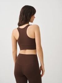 Топ спортивный "Двойной эспрессо" женский