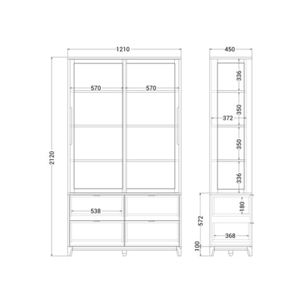 Витрина Case CS179