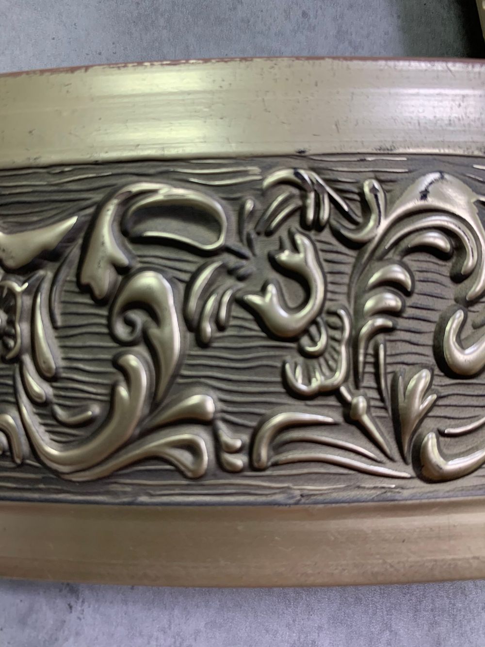 Сатин "Богемия" (7см) декоративная планка (бленда)