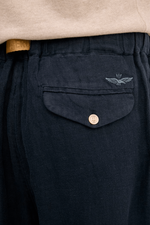Льняные брюки Aeronautica Militare