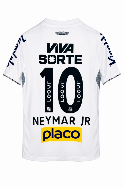 Футболка футбольная Сантос 2025 Неймар 10