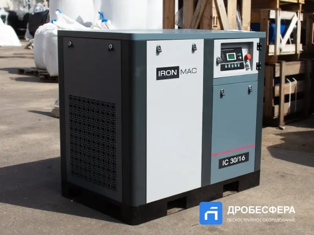 Винтовой компрессор IC 30/16 C IRONMAC арт. КА 432897