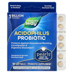Nature's Way, Pearls®, ацидофильный пробиотик, 1 млрд КОЕ, 90 капсул