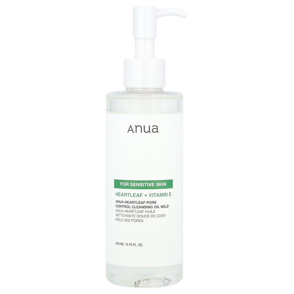 Anua, Heartleaf Pore Control, очищающее масло, мягкое, 200 мл (6,76 жидк. Унции)